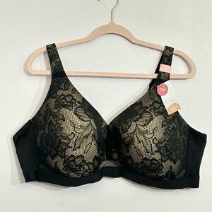 Cacique Lightly Lined No Wire Comfort Bliss 50D